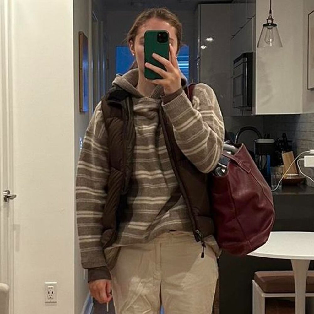 Vintage 90s Jones New York Sport hooded sweater